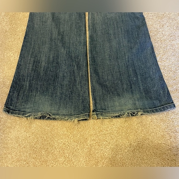 7 for All Mankind Distressed Jeans with Holes - Picture 3 of 9